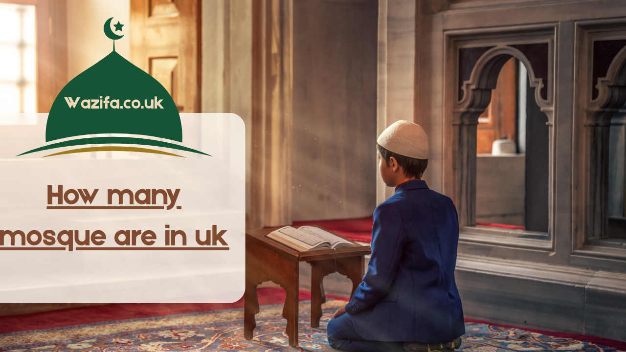 How many mosque are in uk