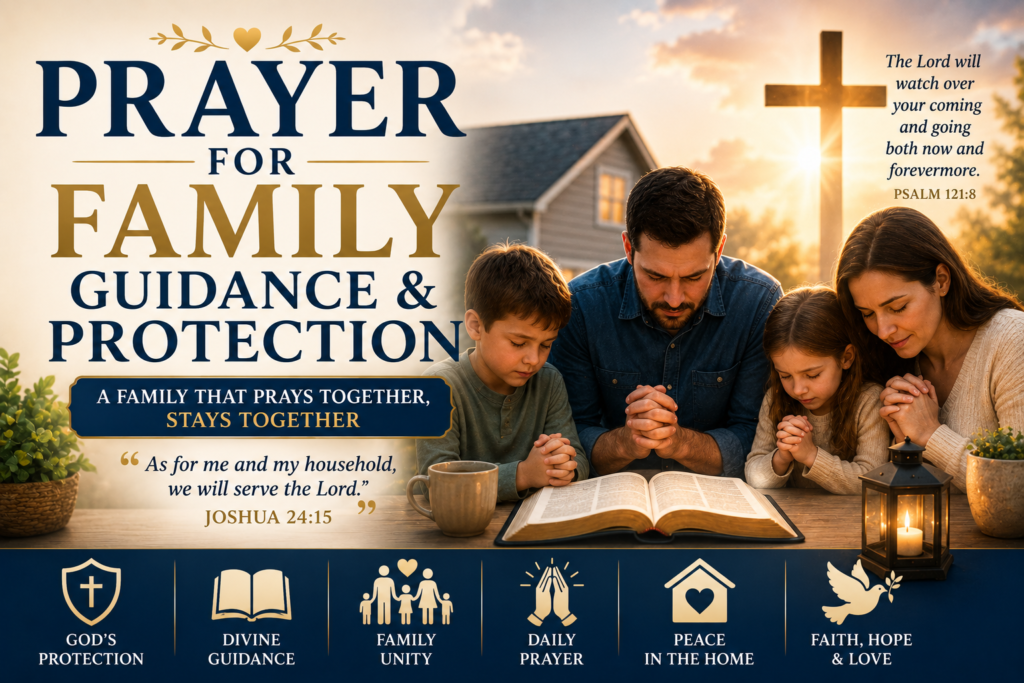 Prayer for Family Guidance and Protection