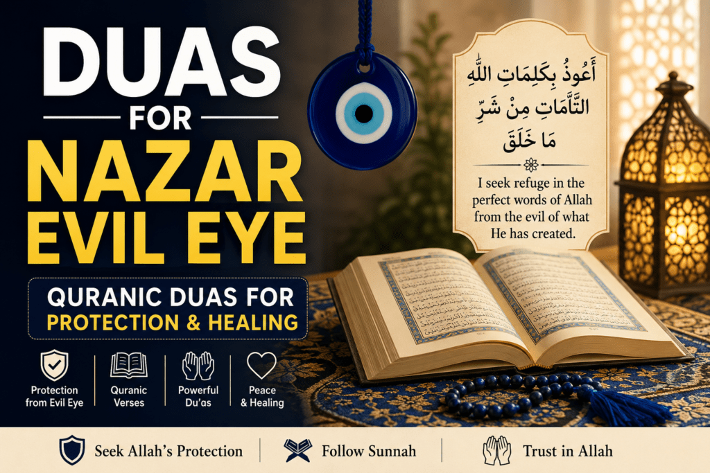 Duas for Nazar Evil Eye