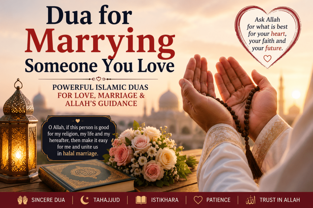 Dua for Marrying Someone You Love