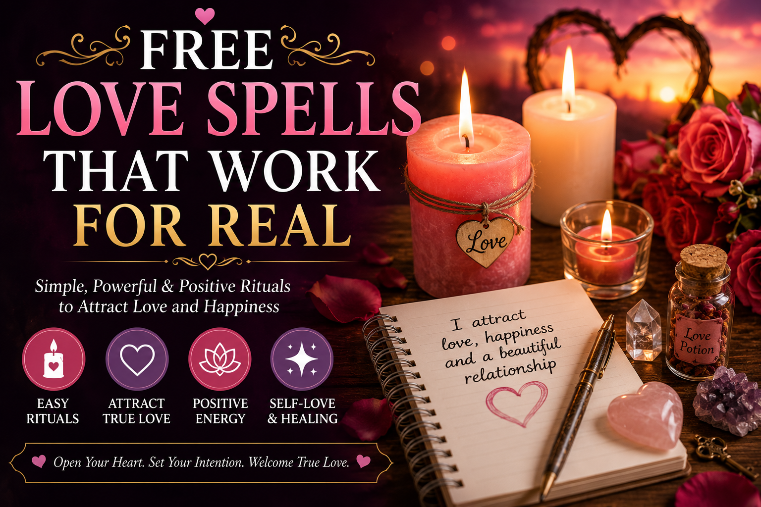 Free Love Spells That Work for Real