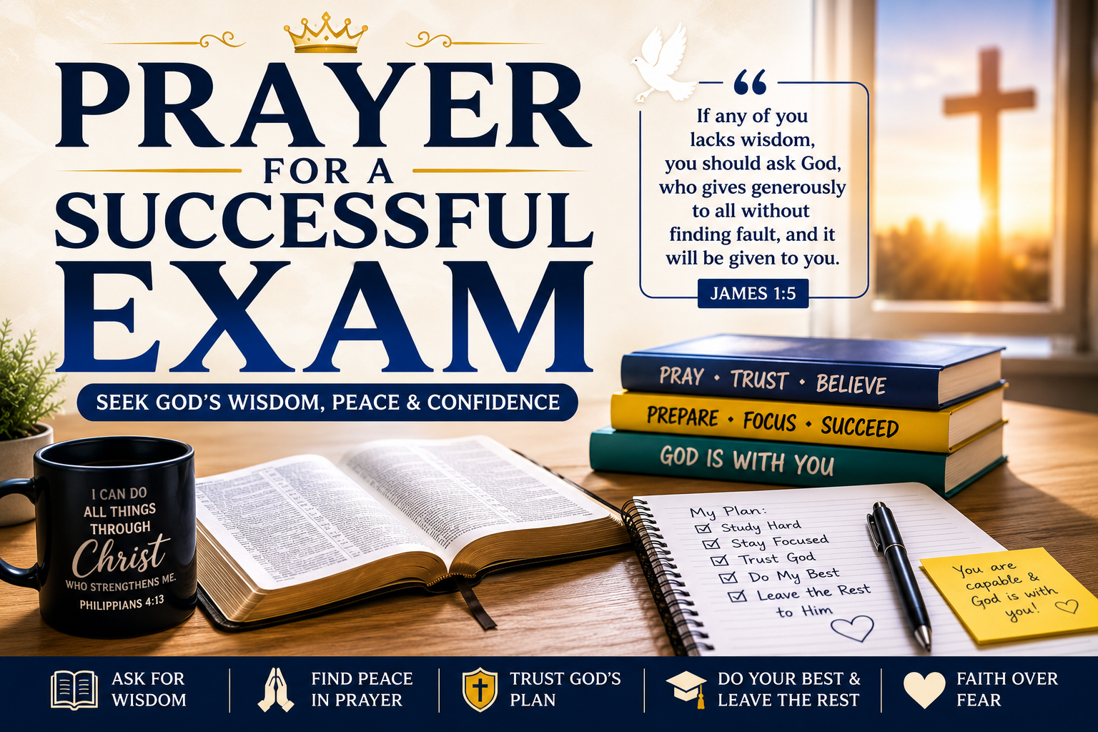 Prayer for successful exam