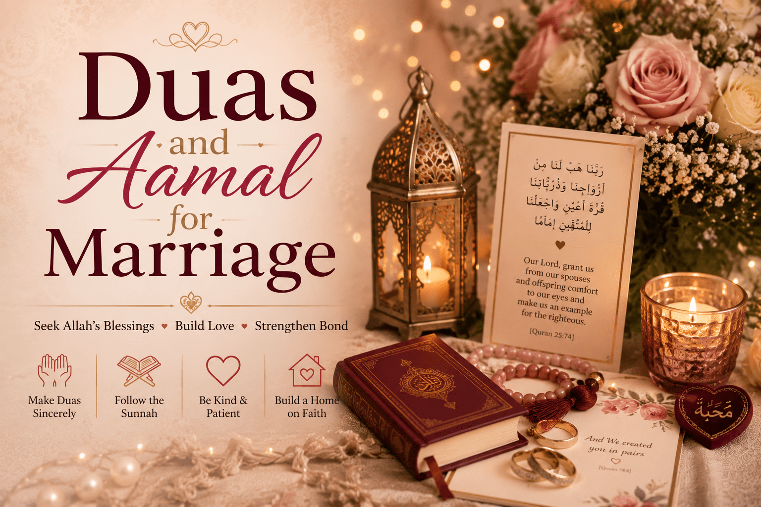 Duas and Aamal for Marriage