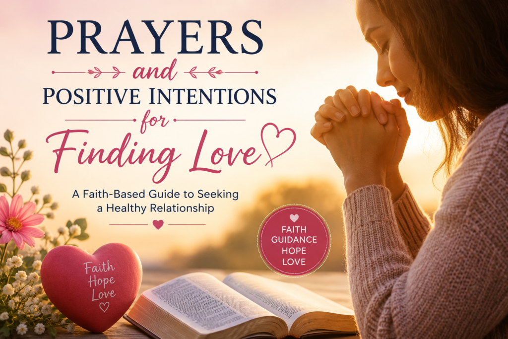 Prayers and Positive Intentions for Finding Love