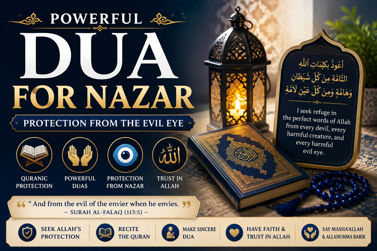 Dua for Nazar