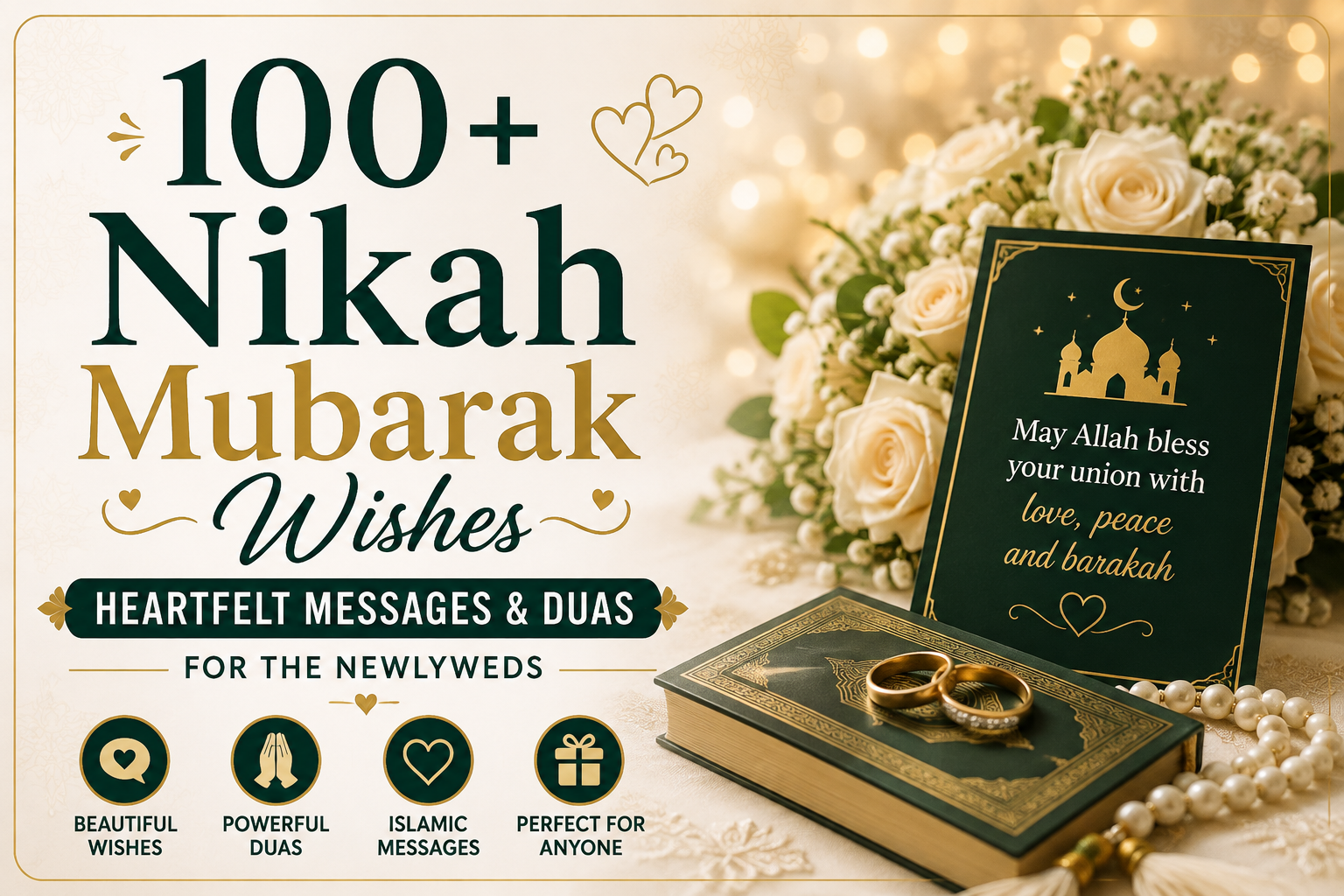 Nikkah Mubarak Wishes